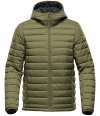 AFP-2 Stormtech Stavanger Thermal Padded Jacket Sage Green / Graphite Grey colour image